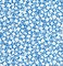 1 Yard Ditsy Floral DTY Brushed Knit Fabric Soft Stretch Polyester Spandex 58/60 Inches Wide